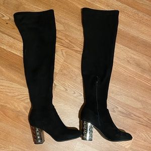 Thigh high boots size 8